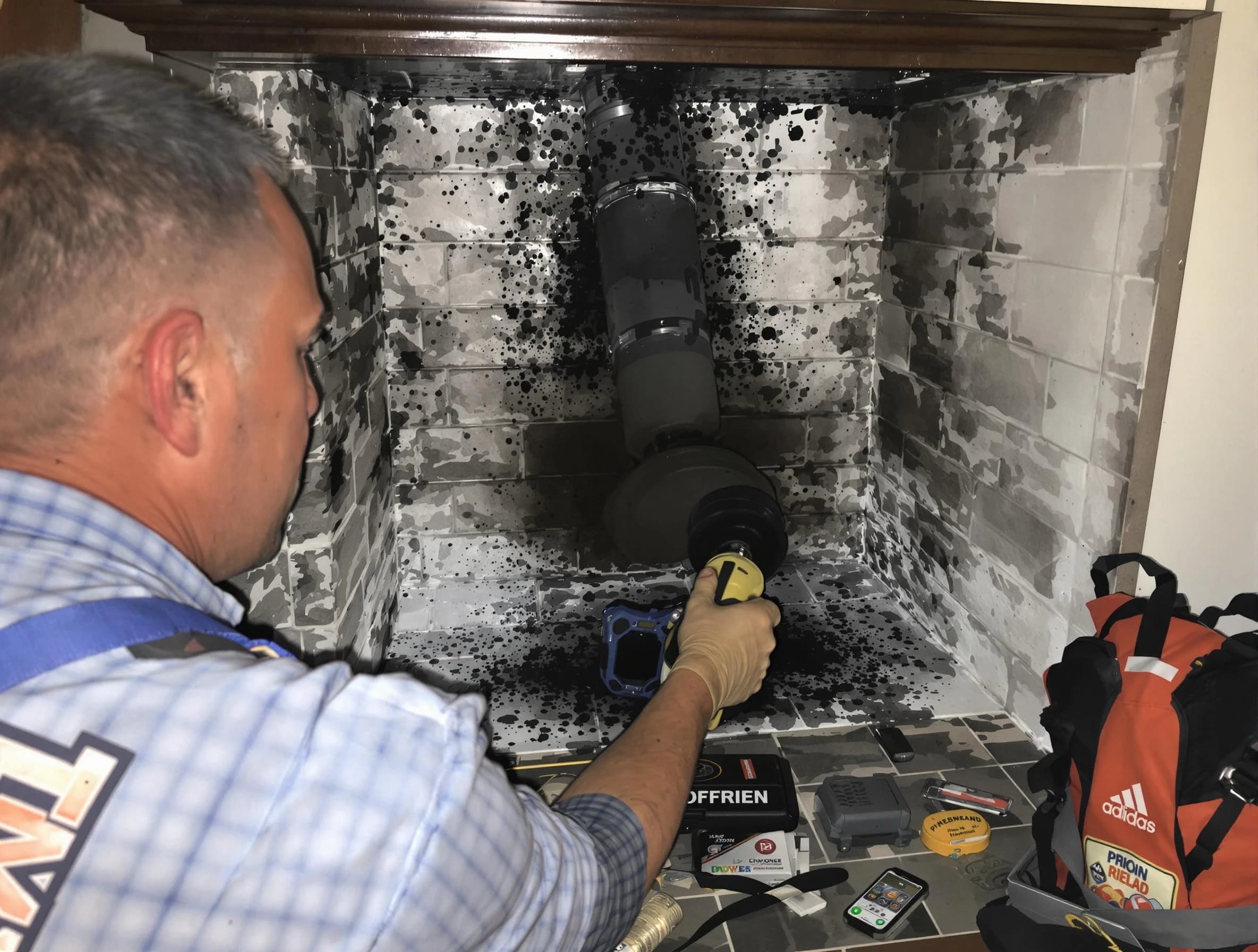 Creosote removal service by McLoud Chimney Sweep in McLoud, OK