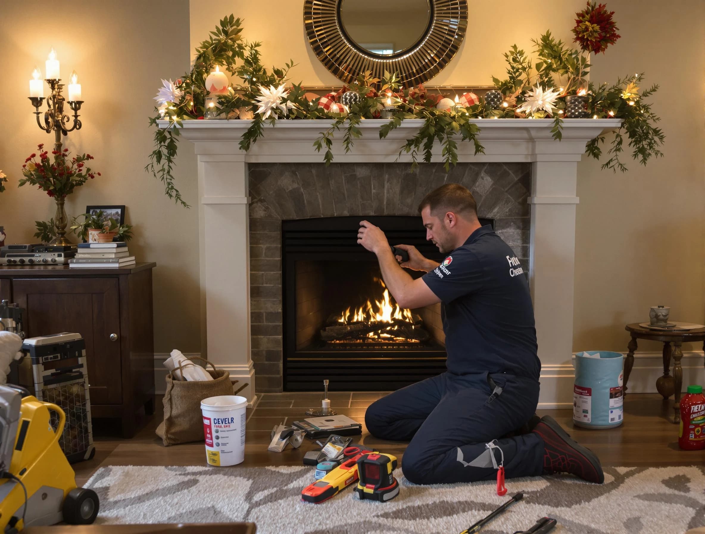 McLoud Chimney Sweep offering fireplace maintenance services in McLoud, OK